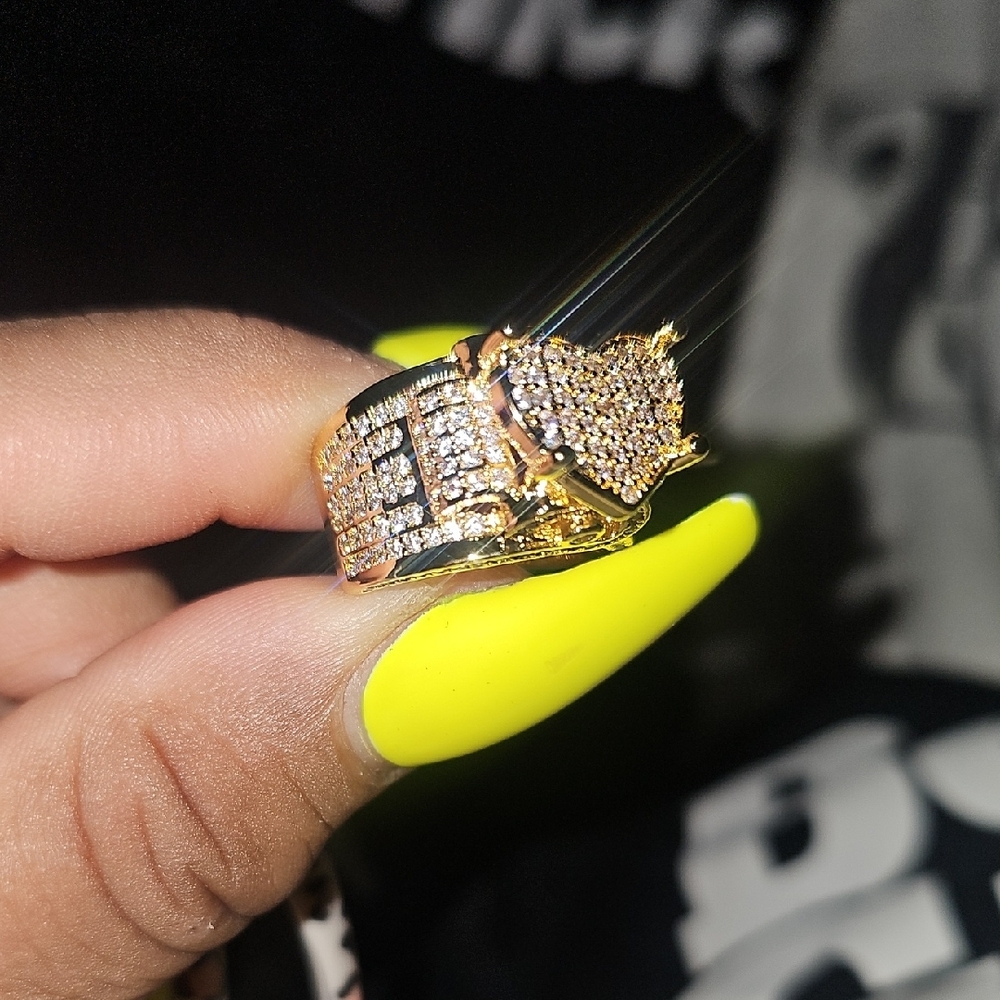 Gold and Silver Women's Ring Sz6